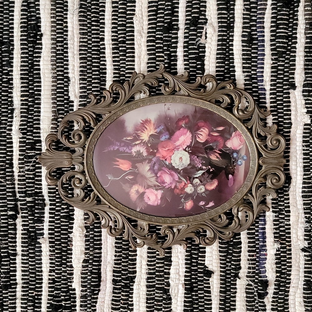 Ornate Italian Brass Frame (2)